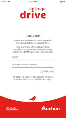 Auchan Entrega Drive android App screenshot 1